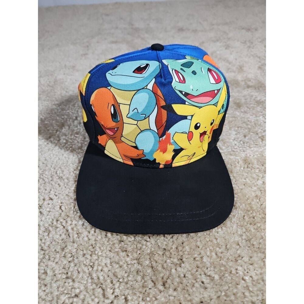 2019 Authentic Pokemon Nintendo All Over Snapback Hat Cap Boys One Size